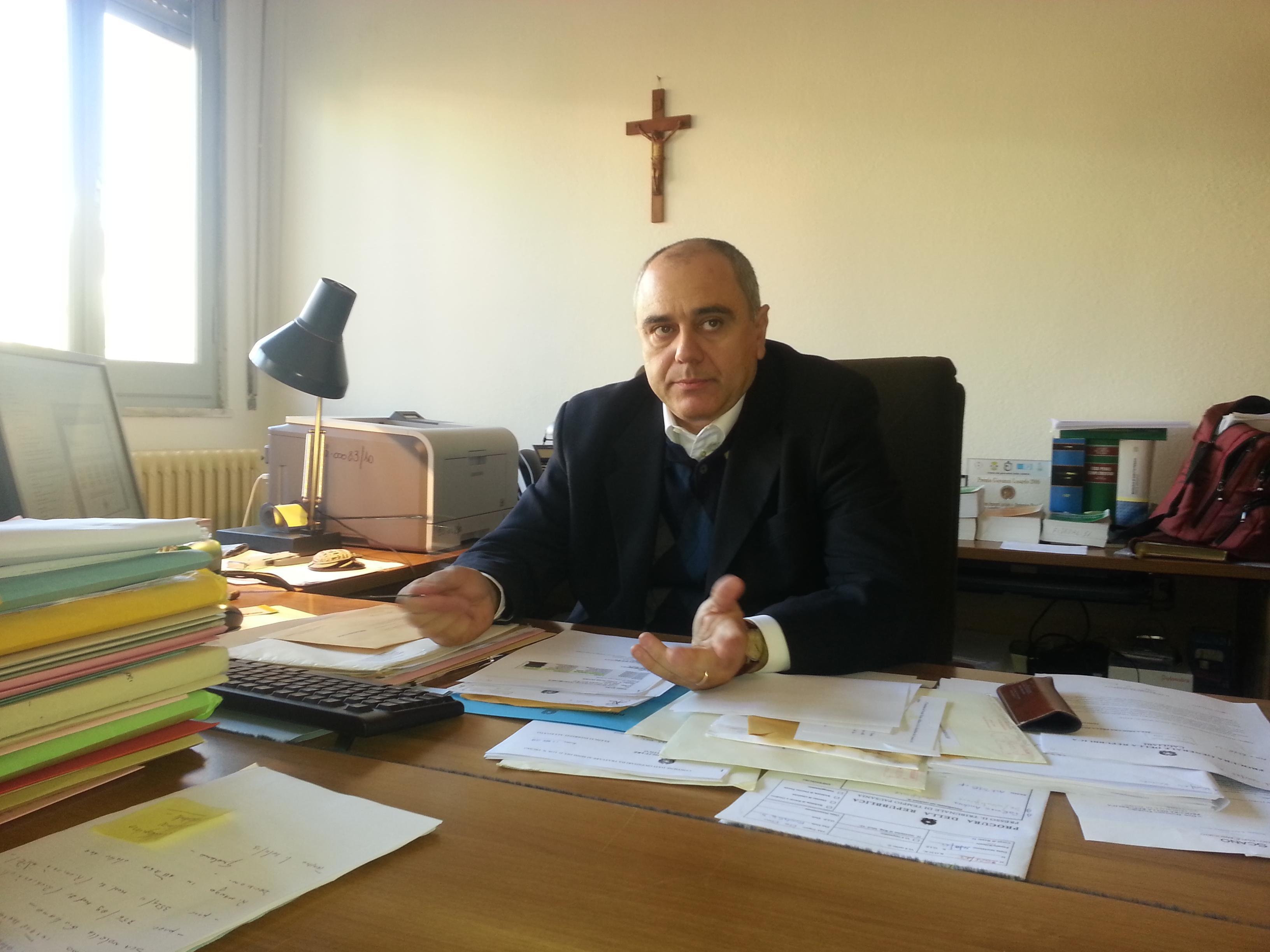 Il procuratore capo di Tempio Domenico Fiordalisi