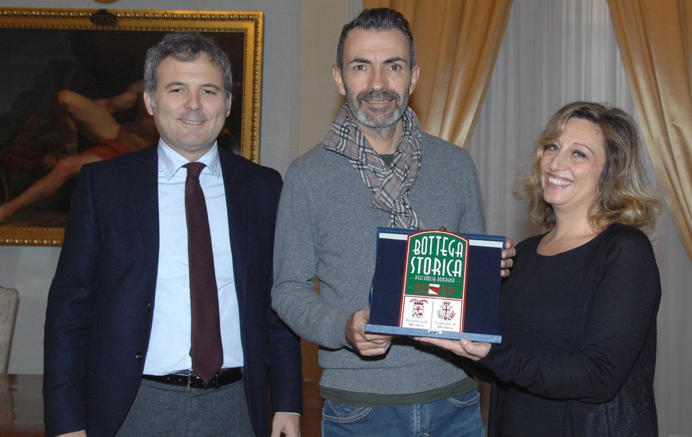 Premiata la Bottega Storica di via dei Tintori 