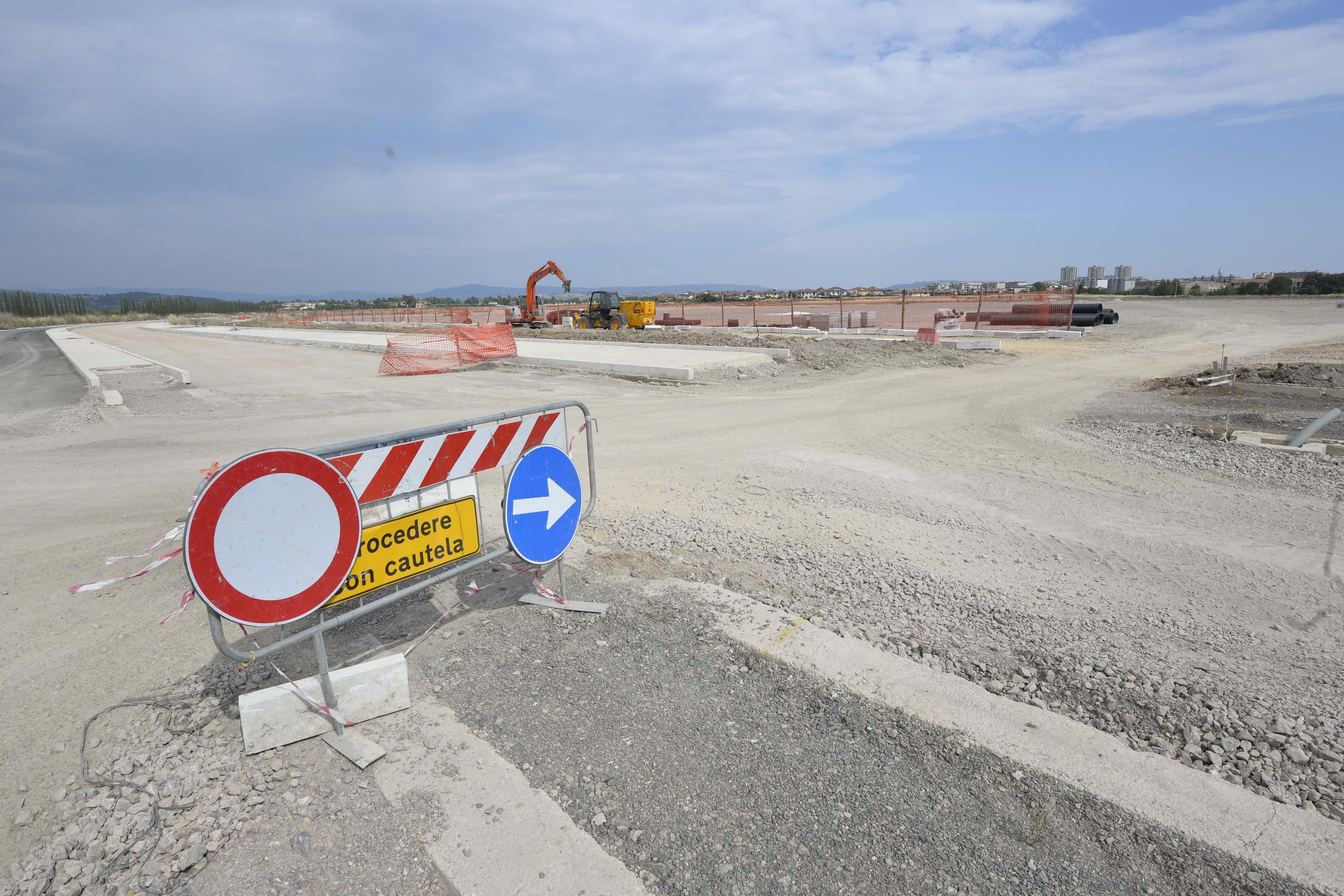 La zona dove nascerà il Pis (foto Bf)