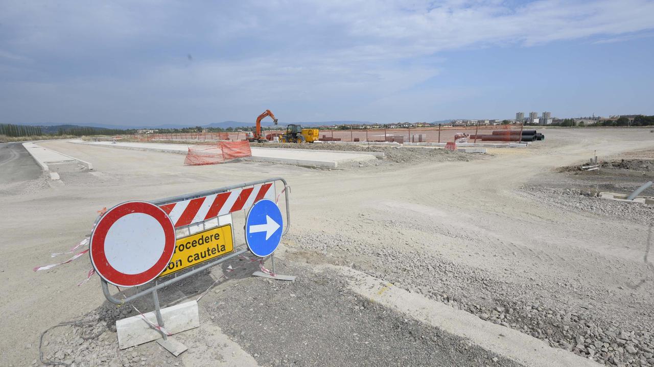 La zona dove nascerà il Pis (foto Bf)