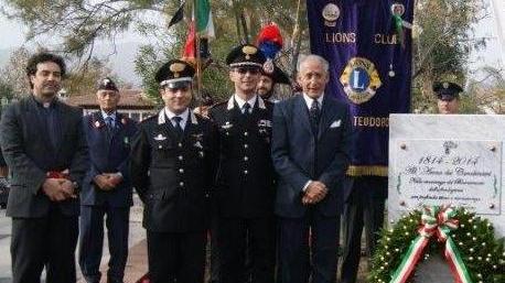 Celebrati 130 anni dell’Arma a San Teodoro