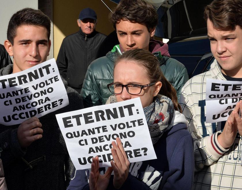 Eternit, fronte comune contro la sentenza shock 