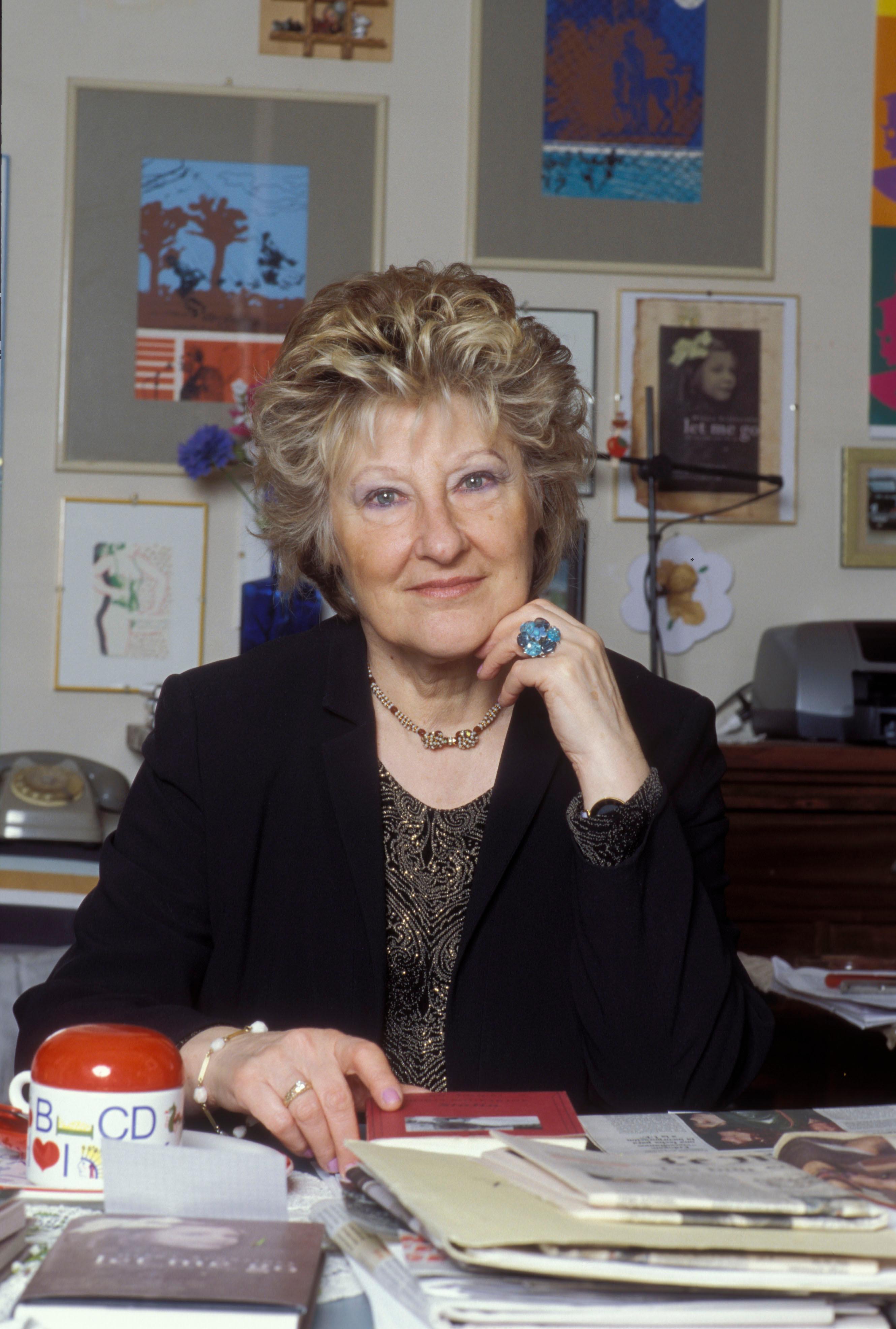 La scrittrice Helga Schneider 