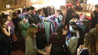 Le partecipanti allo Swap Party