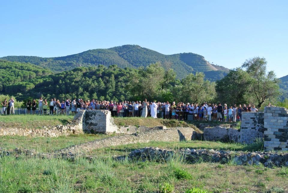 Una iniziativa alla Villa romana delle Grotte (foto di Giò Di Stefano)