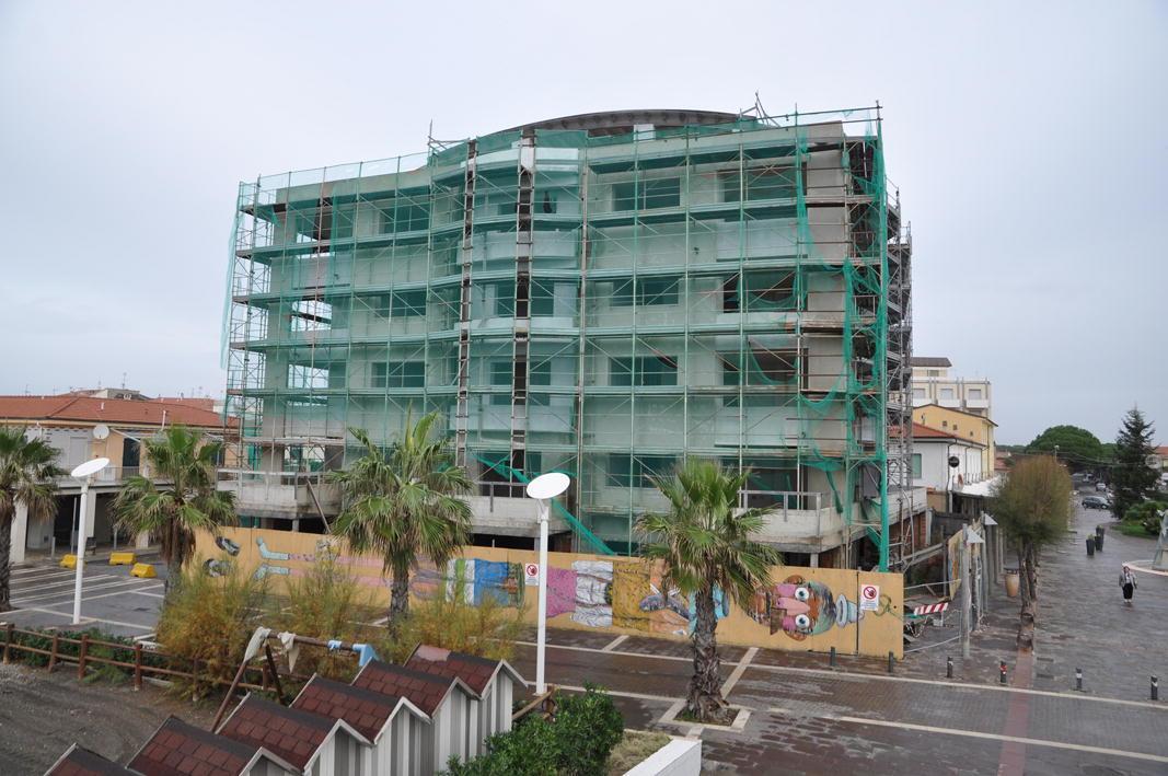Una veduta dell'ex Lido a Marina di Cecina
