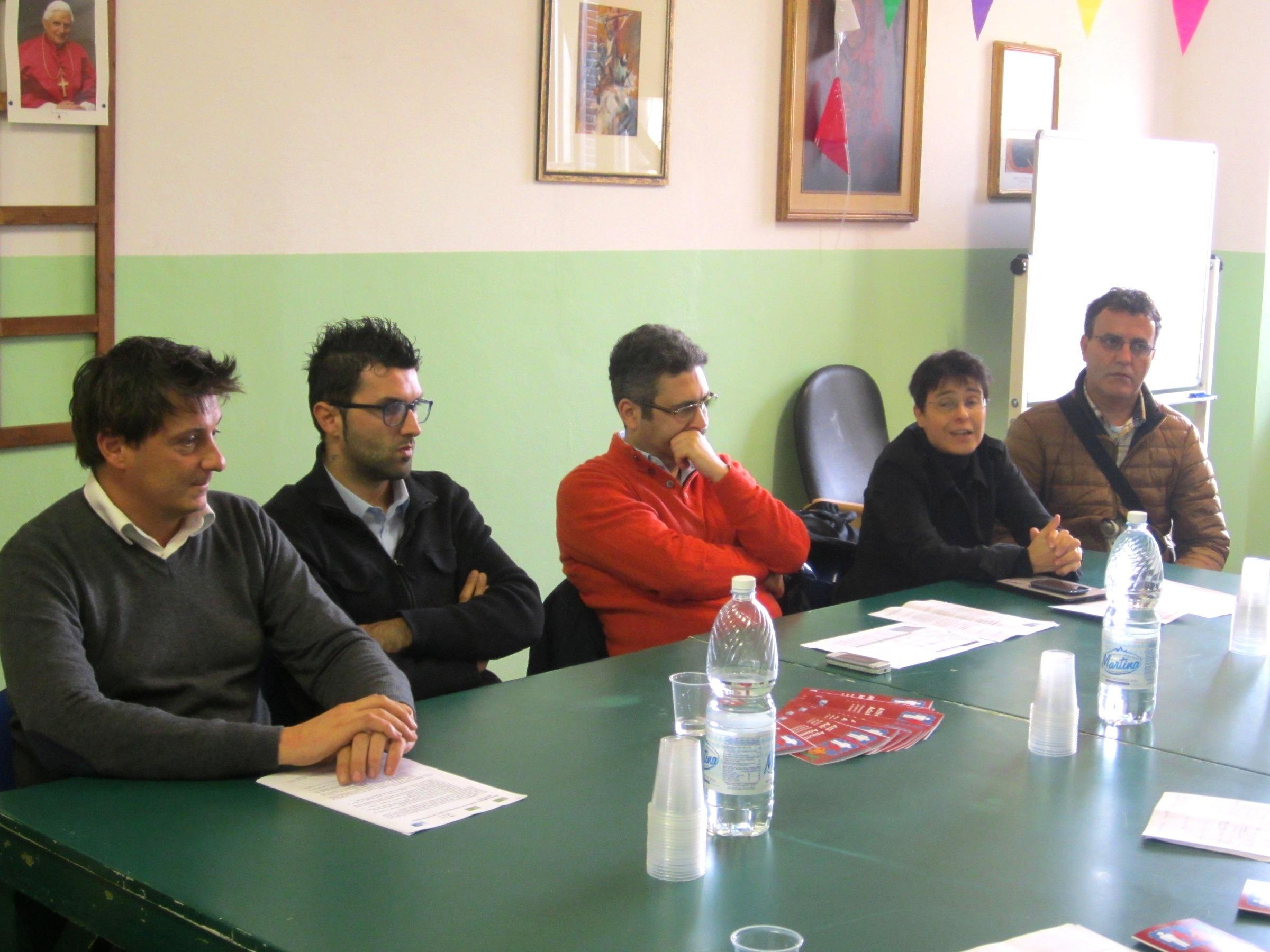 Un momento della presentazione dell'iniziativa