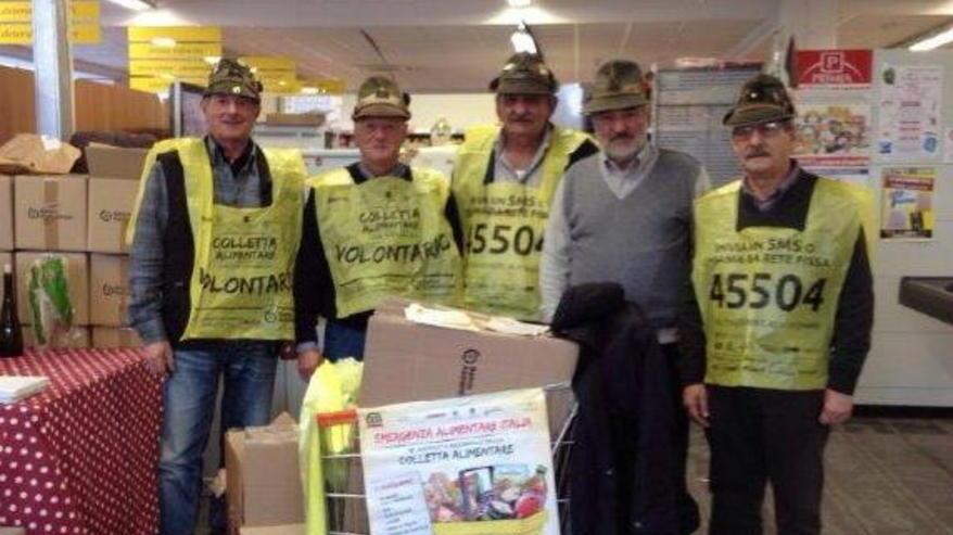 Raccolta alimentare degli Alpini