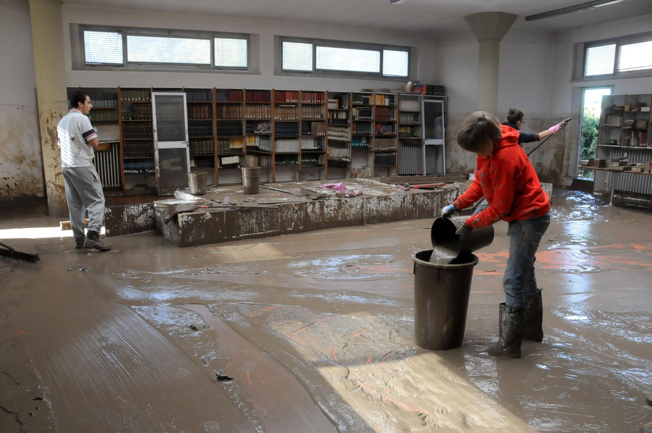 Danni ad una attività causati dall'alluvione