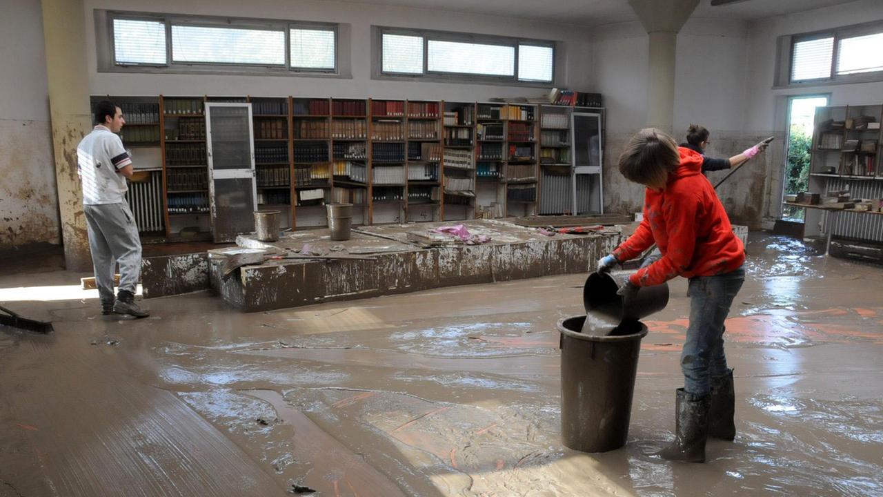 Danni ad una attività causati dall'alluvione
