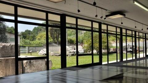 Un padiglione del museo del marmo