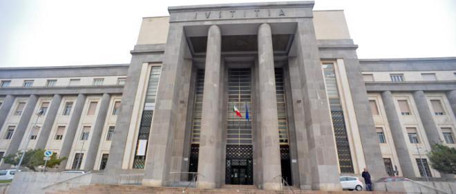 Il palazzo di giustizia di Cagliari