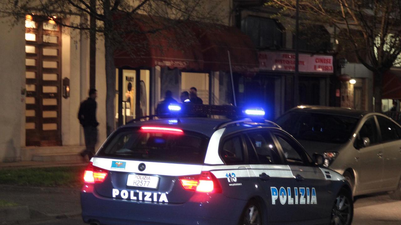Una pattuglia della Polizia