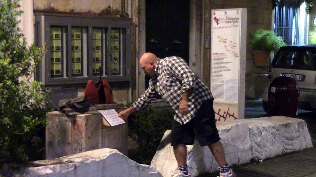 Lorenzo Rappelli e la sua scultura anti eternit