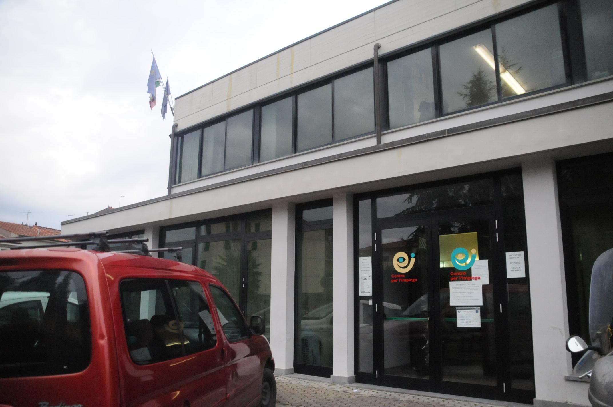 Il centro per l'impiego a San Vito