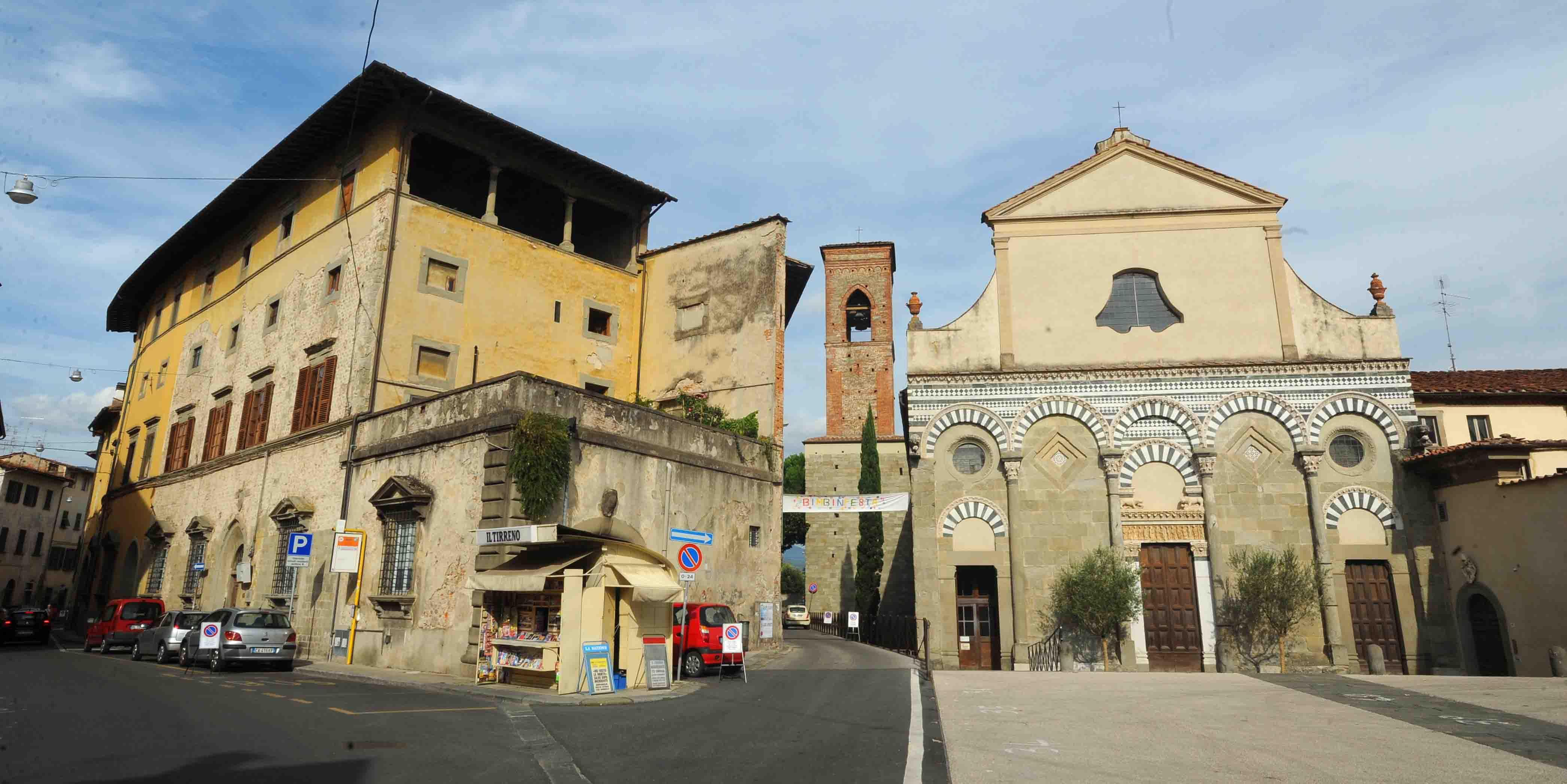 Piazza San Bartolomeo a Pistoia (foto Gori)