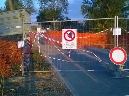 Riapre il ponte sul Perla Ancora off limits il Rattaiolo