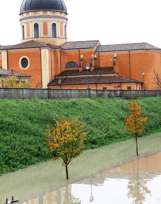 Ancora maltempo, il livello del Po ricomincia a crescere