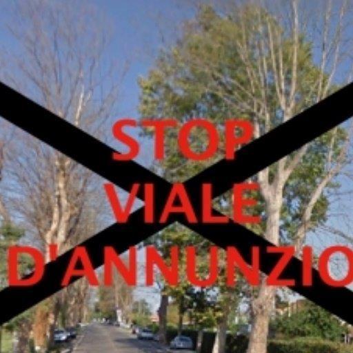 La foto pubblicata su Facebook per dire basta agli incidenti sul viale D'Annunzio