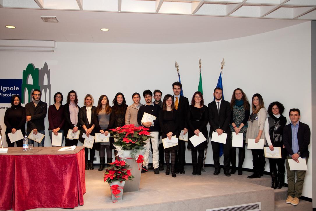 Gli studenti premiati lo scorso anno