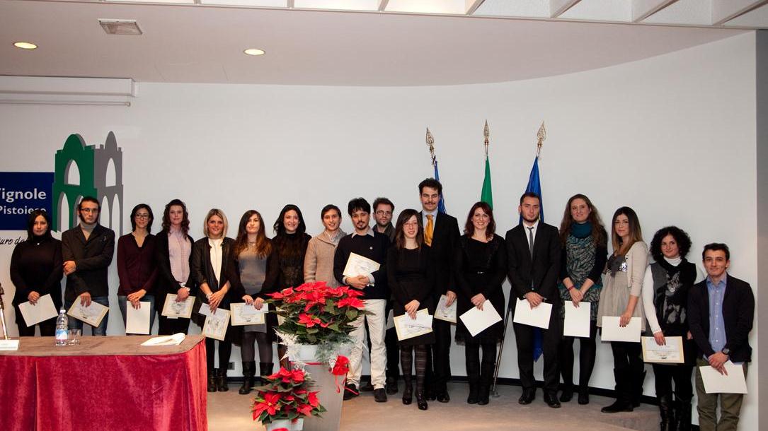 Gli studenti premiati lo scorso anno