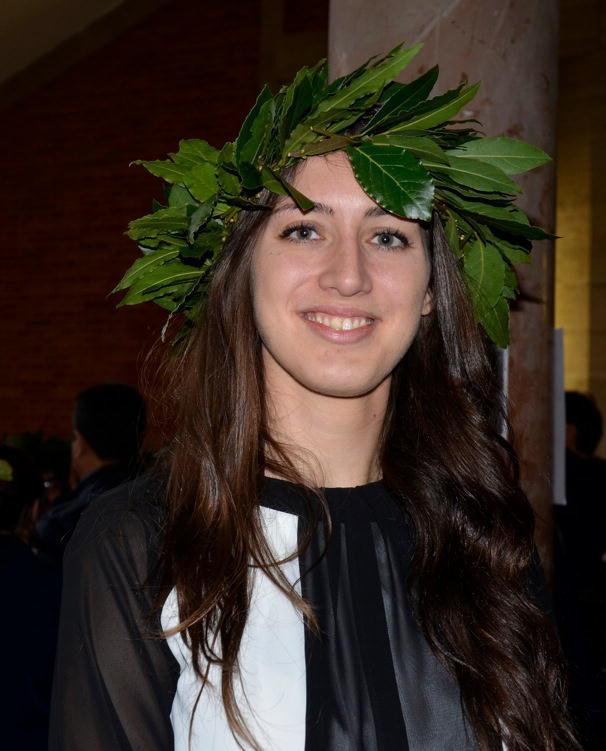 La neo dottoressa Martina Batini