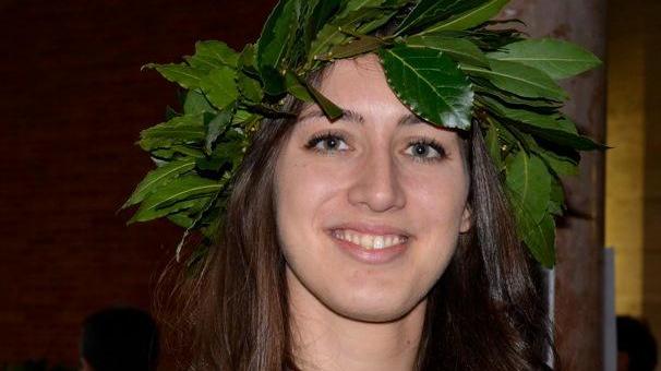 La neo dottoressa Martina Batini