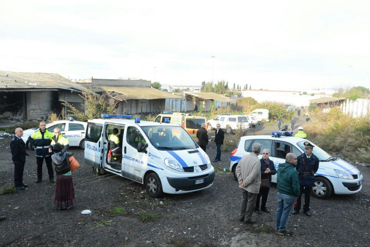 Lo sgombero dell'ex mercato ortofrutticolo