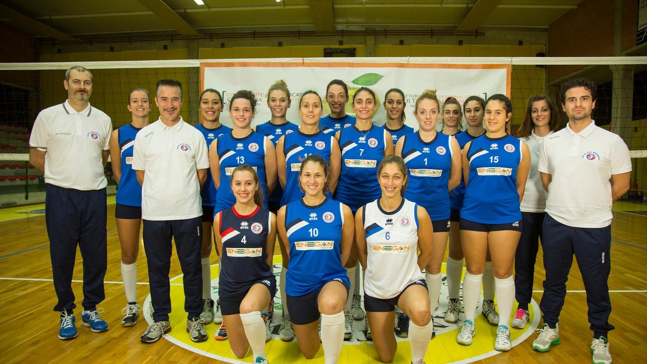 La formazione di serie C dell'Enegan Volley Monsummano
