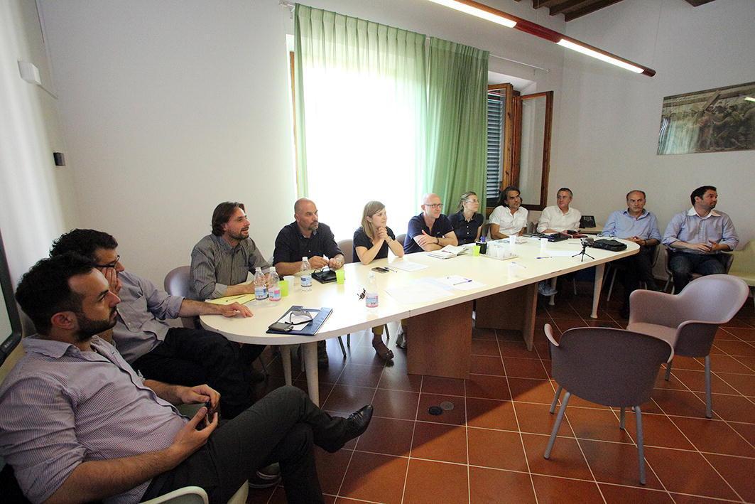Una riunione con i sindaci dell'Unione