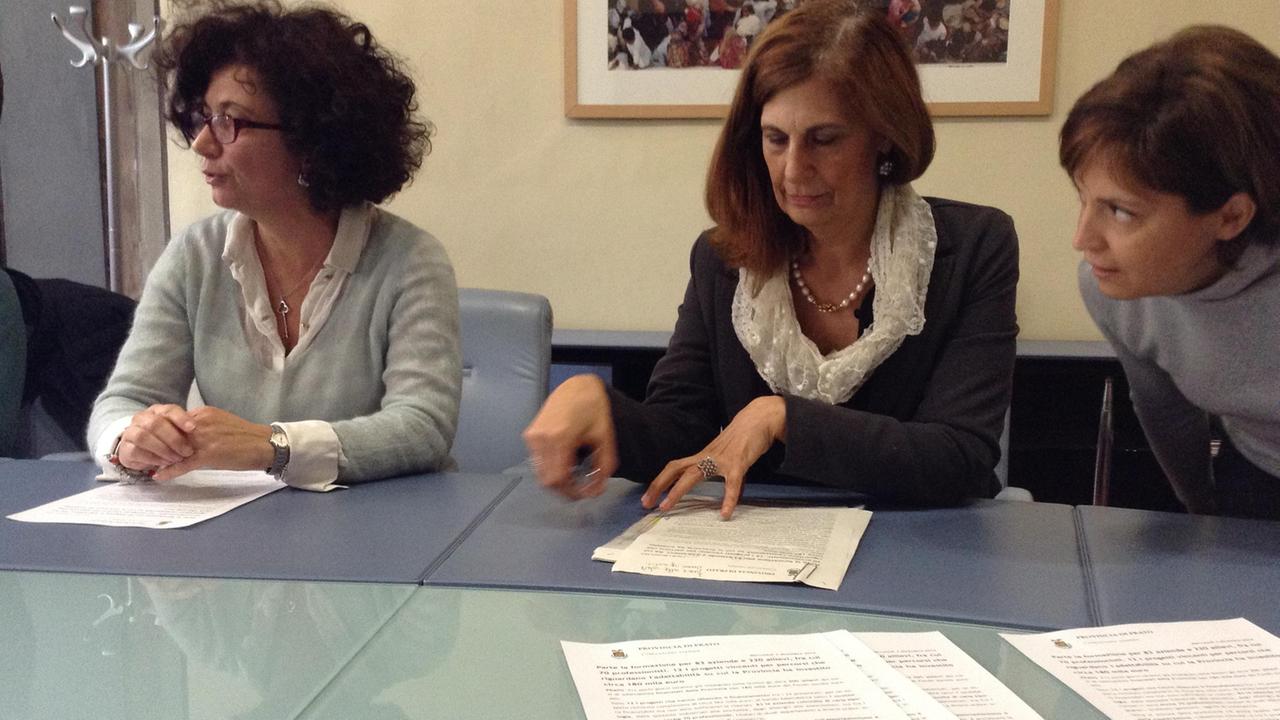 Un momento della presentazione dei progetti in Provincia