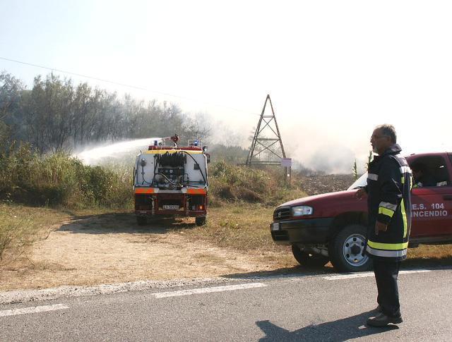 Un intervento della Protezione civile