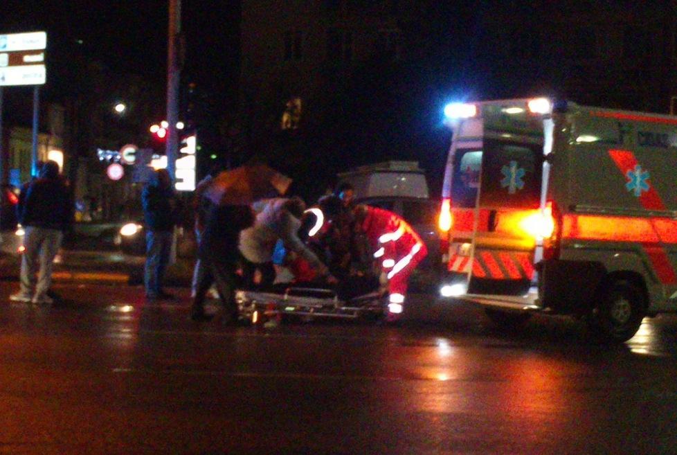 Pedone investito sulle strisce