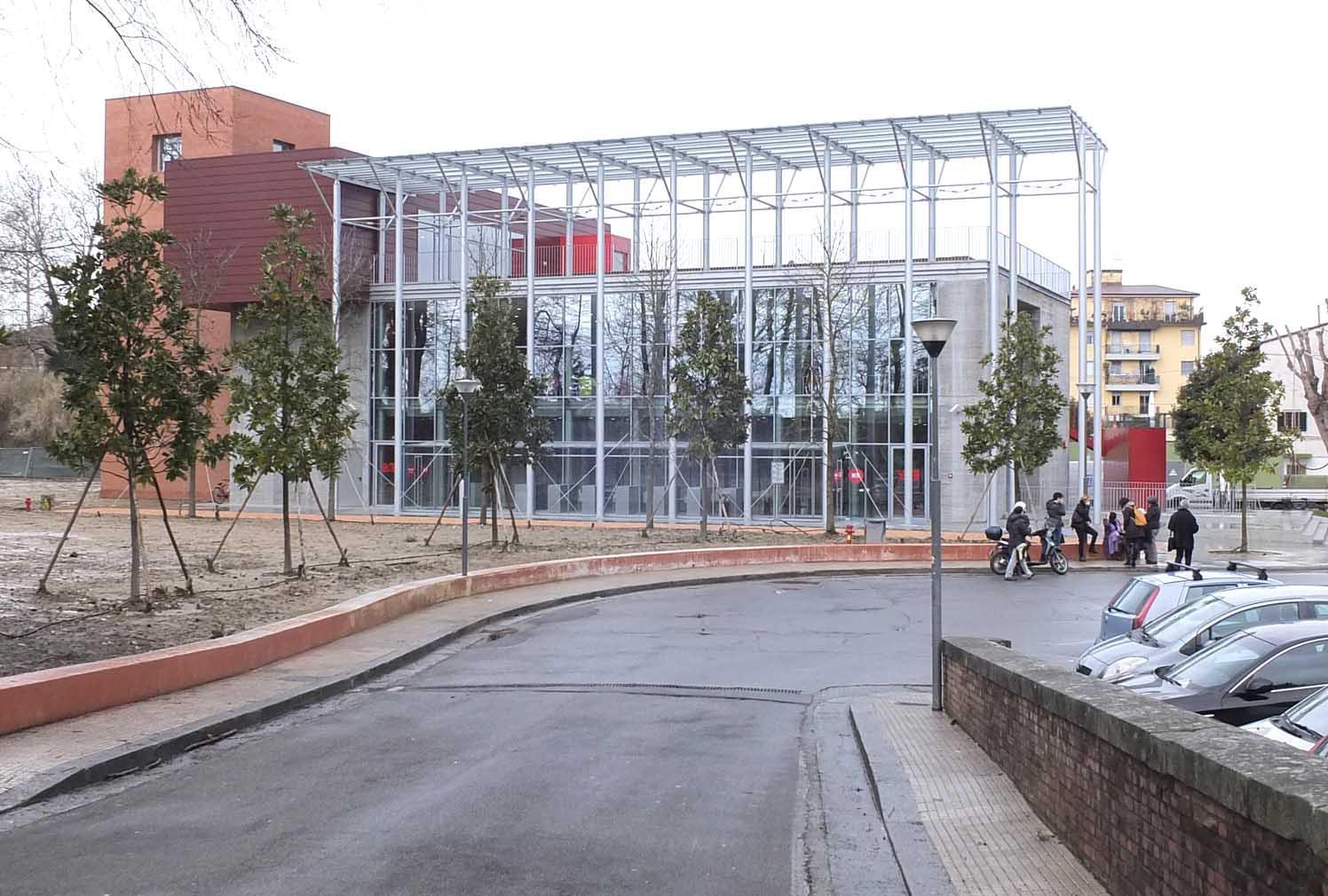 La biblioteca comunale alle Piagge