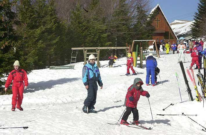 Piste da sci nel comprensorio della Doganaccia (foto Gori)