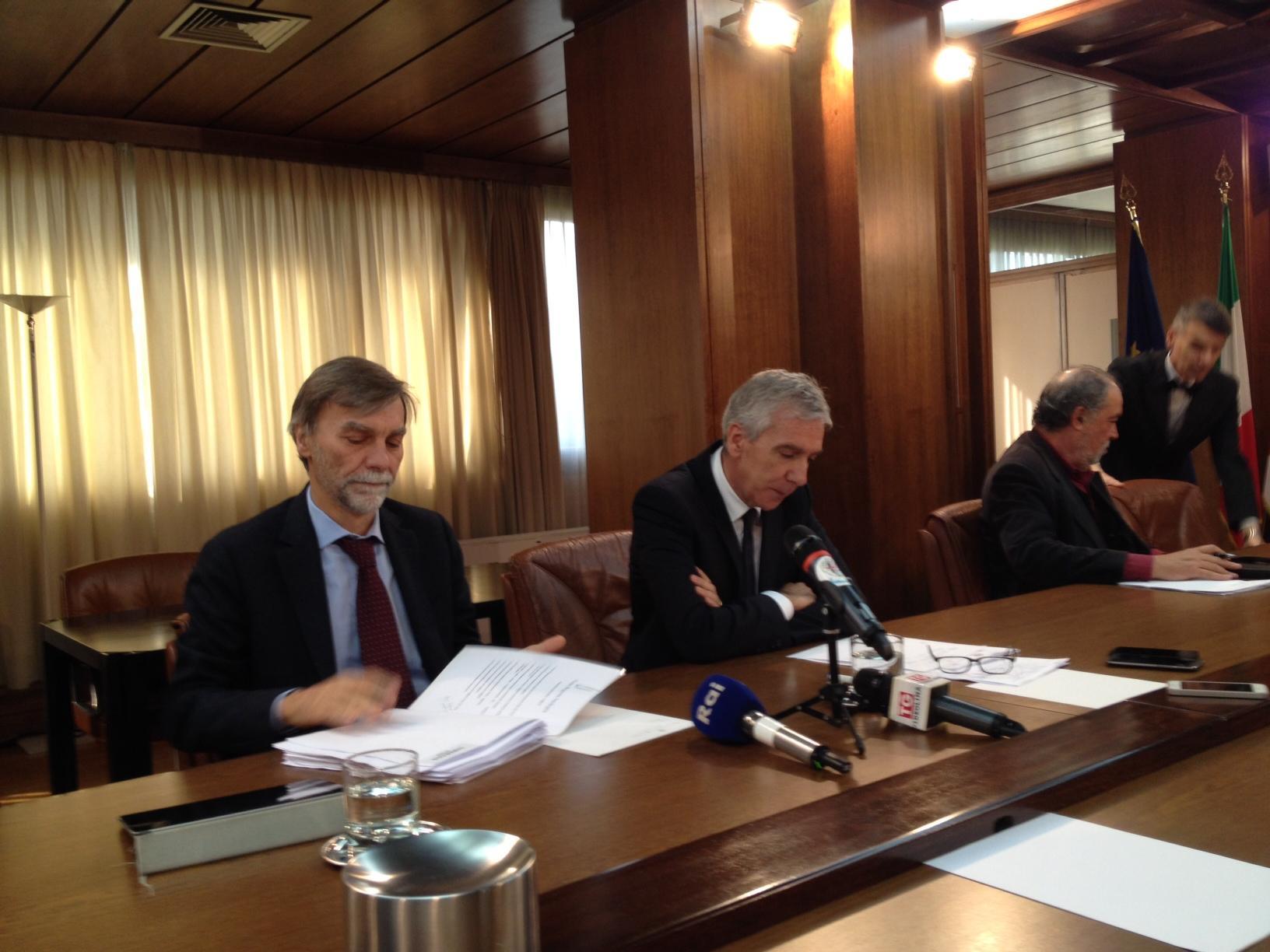 Graziano Delrio e Francesco Pigliaru