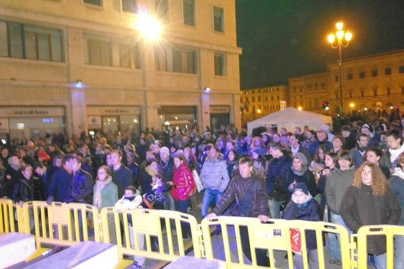 Una precedente edizione della Notte bianca in blu