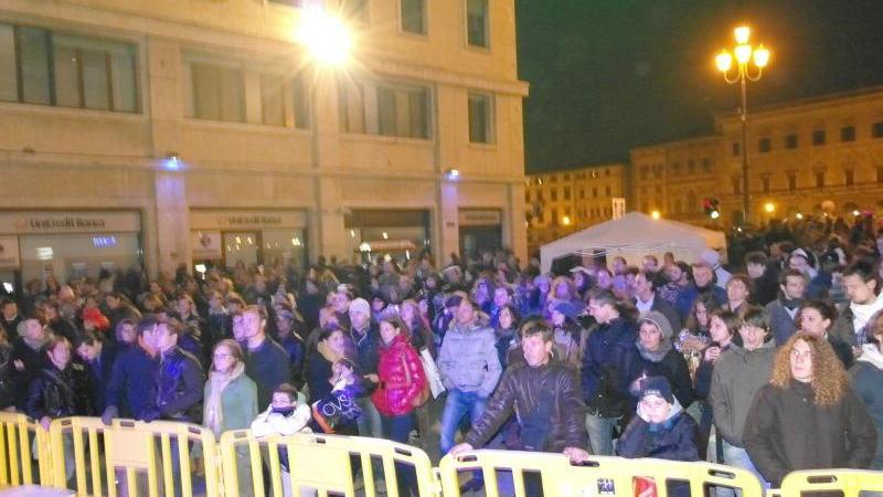 Una precedente edizione della Notte bianca in blu