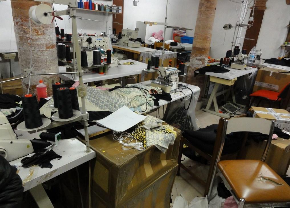 Concordia, lavoro nero: carabinieri chiudono ristorante e laboratorio tessile