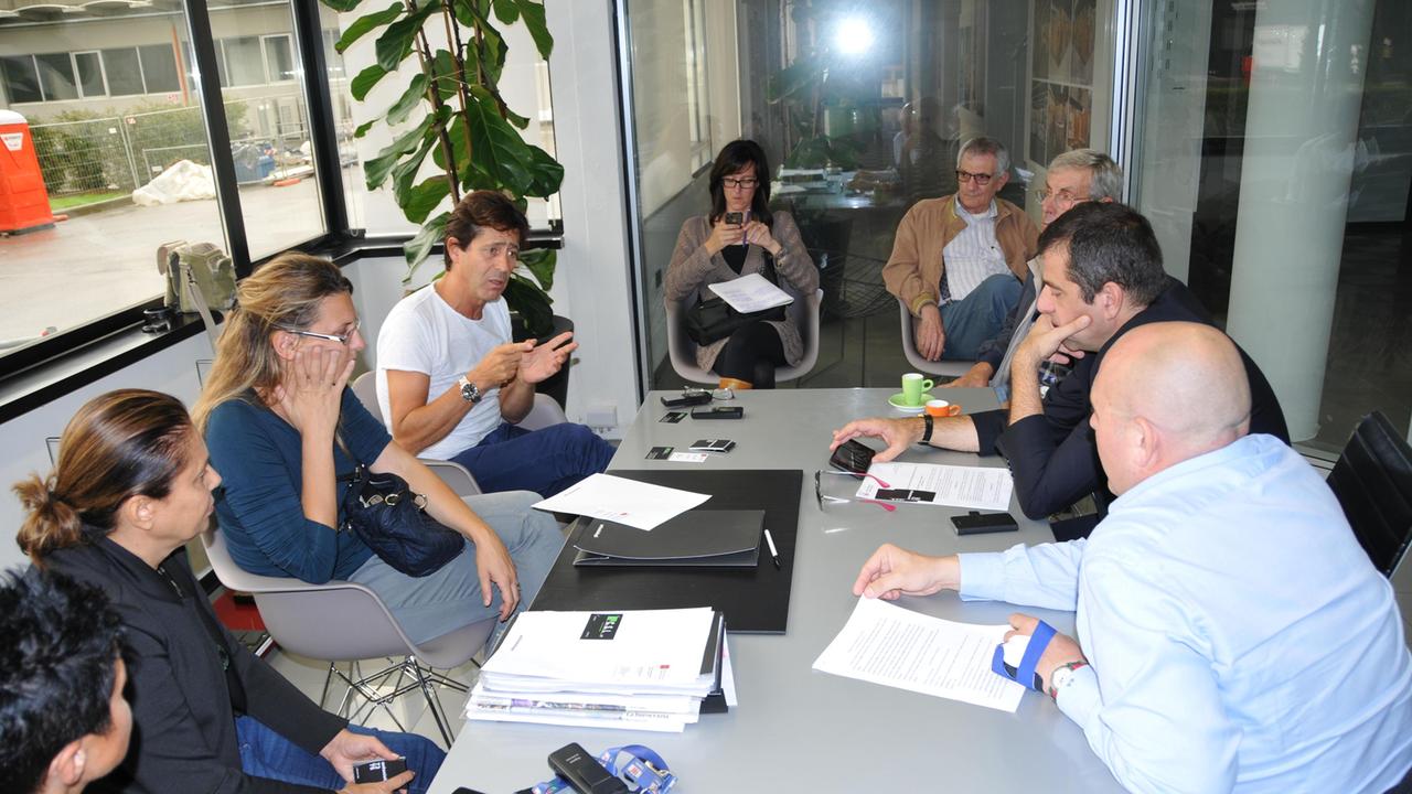 Uno degli incontri a Stabbia del comitato