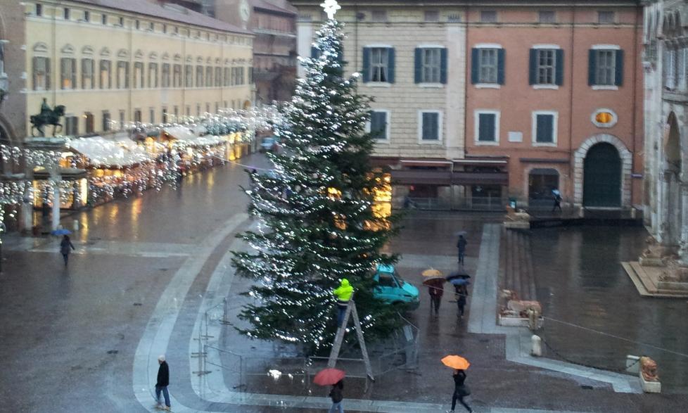 Prove di illuminazione dell’albero