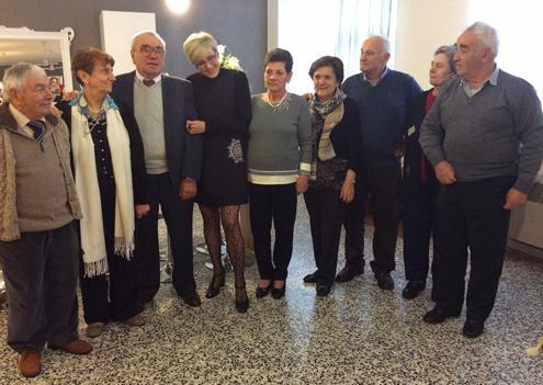 Festa per quattro coppie, 203 anni di matrimonio in tutto