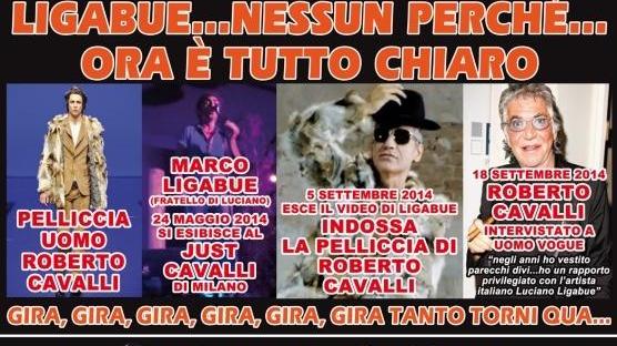 «Liga, pelliccia e sponsor» ma il rocker smentisce
