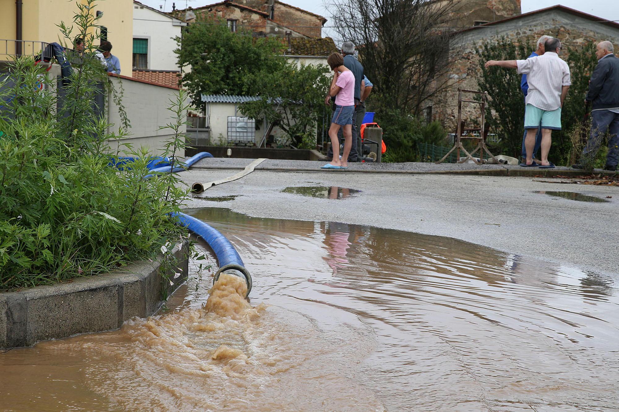 Allagamenti a Larciano