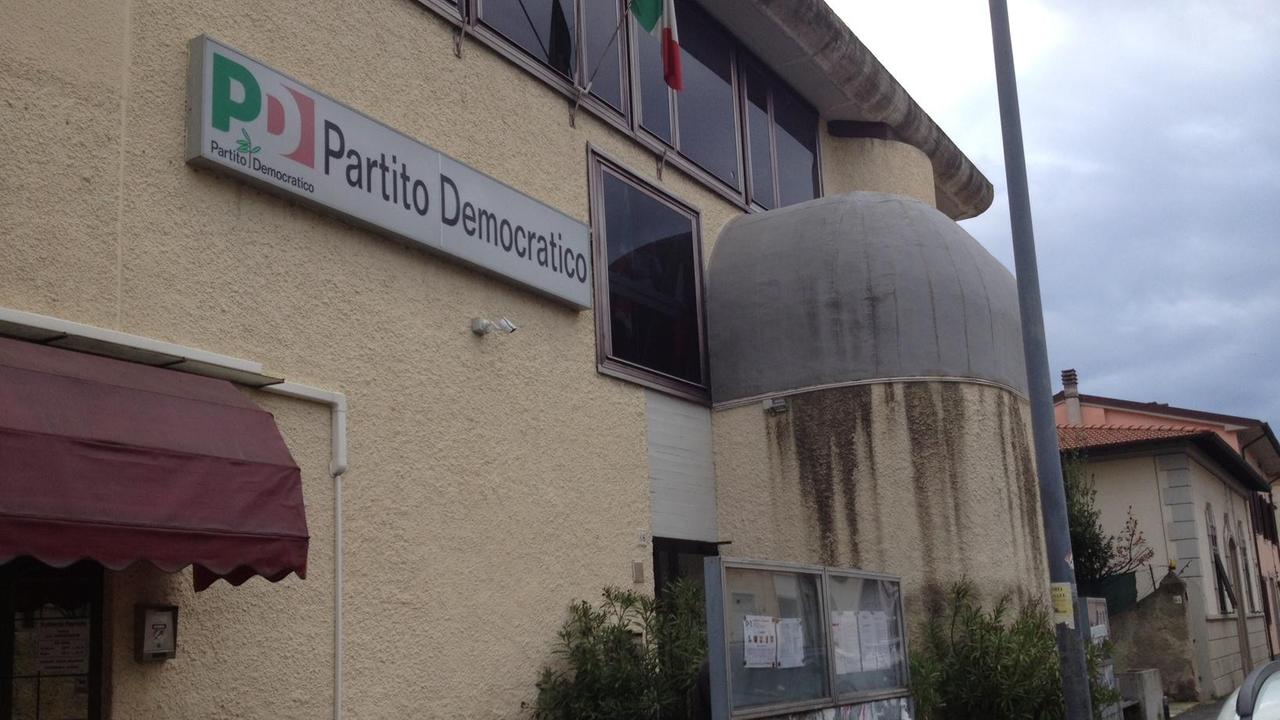 La sede del Pd in via Donnini
