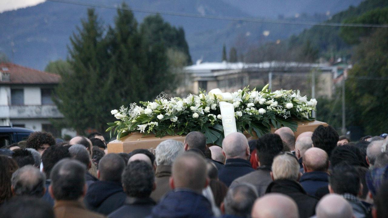 Il funerale di Manuele Iacconi