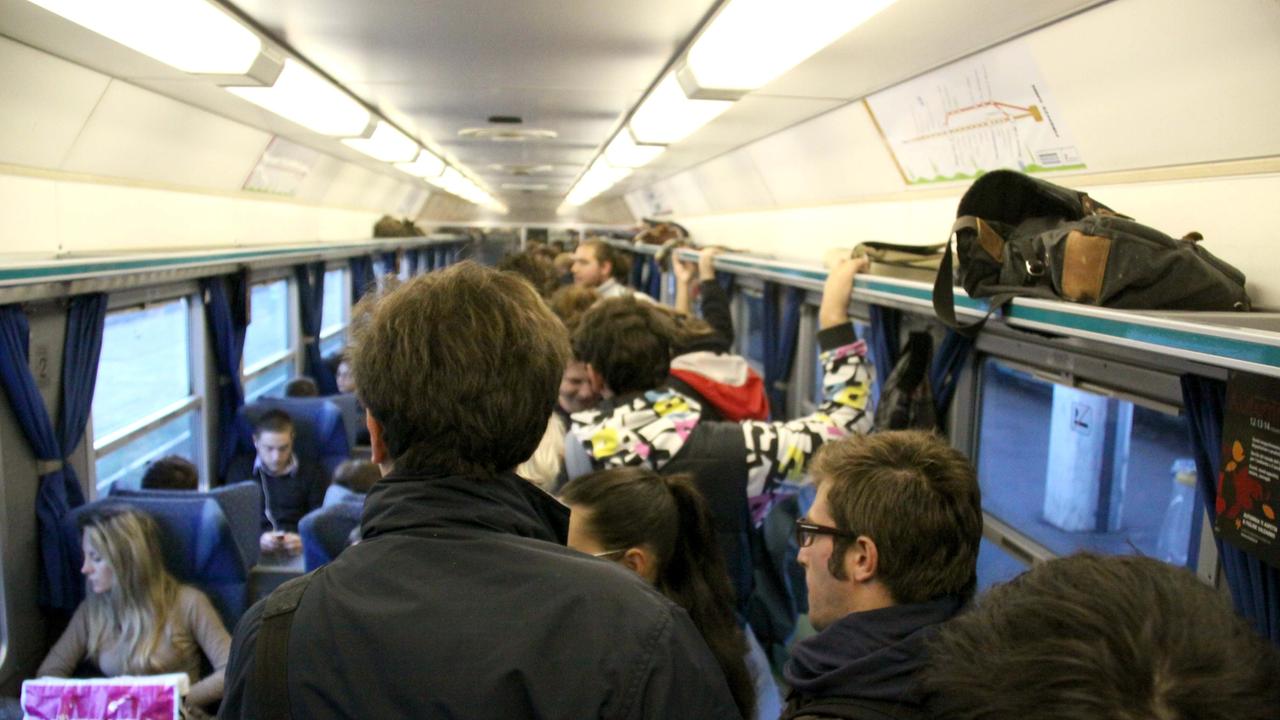 Studenti sul treno