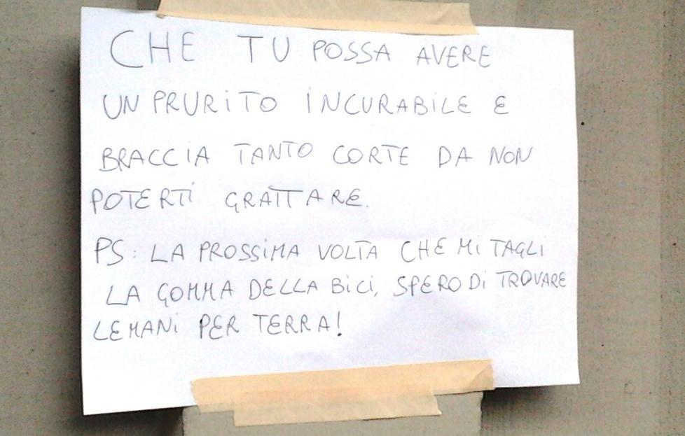 Se il vandalo è affrontato con ironia