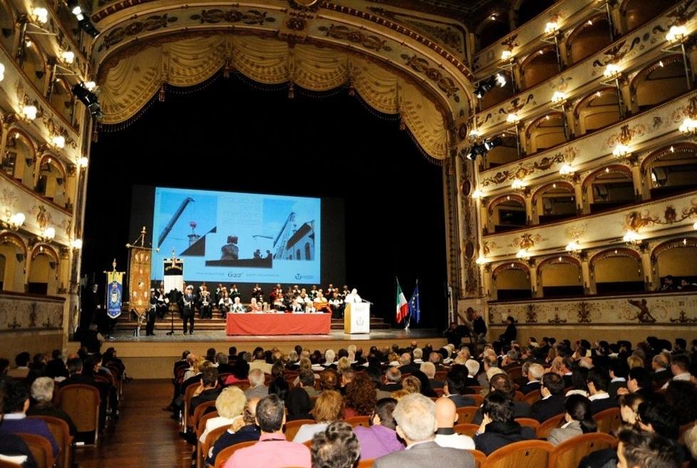 Sul palco del Teatro Abbado anche il ministro Franceschini