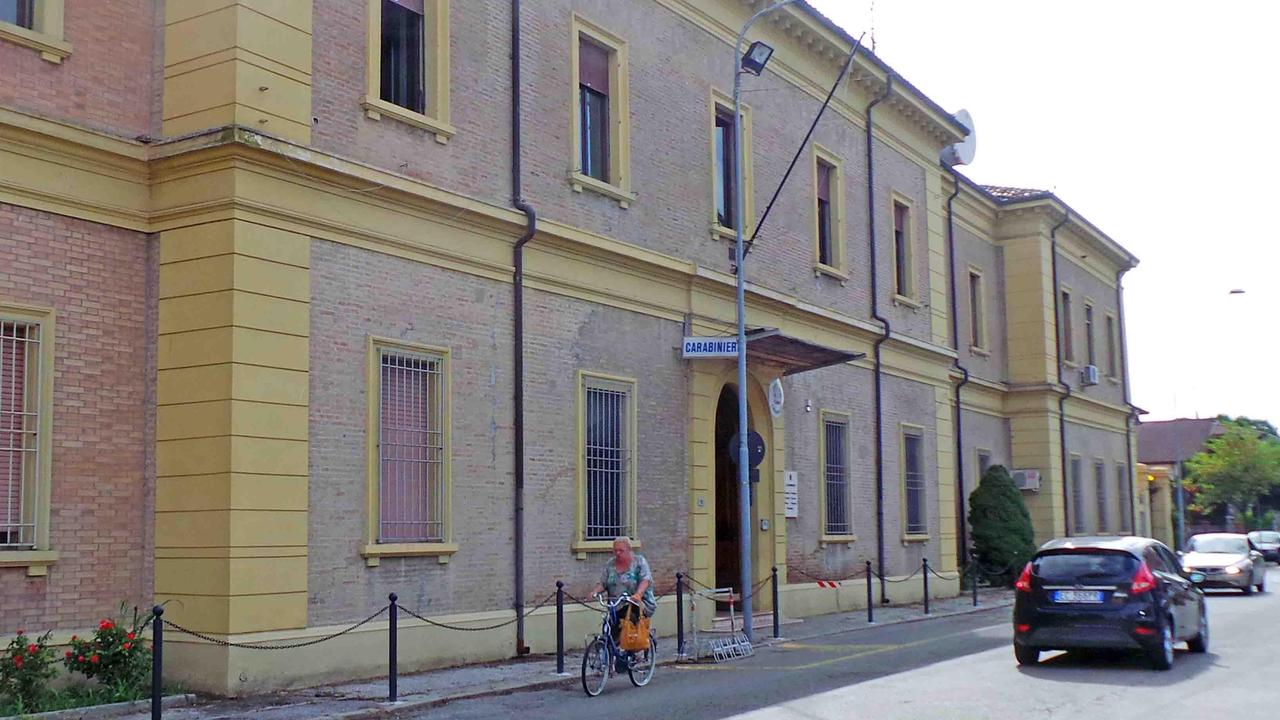 Il comando dei carabinieri di Portomaggiore